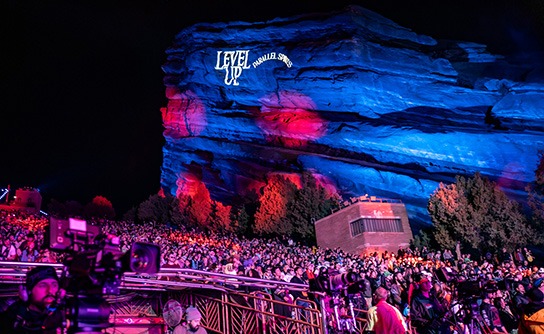 Zingara and Level Up combined forces to bring the Parallel Spirits tour to Red Rocks (Photos: Gerardo Federico)