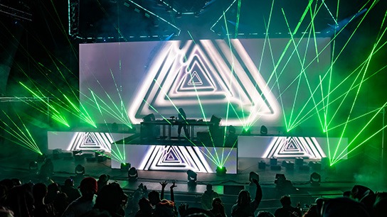 Zingara and Level Up combined forces to bring the Parallel Spirits tour to Red Rocks (Photos: Gerardo Federico)