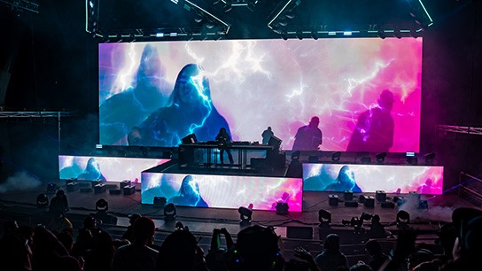 Zingara and Level Up combined forces to bring the Parallel Spirits tour to Red Rocks (Photos: Gerardo Federico)