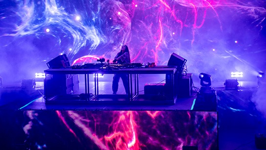 Zingara and Level Up combined forces to bring the Parallel Spirits tour to Red Rocks (Photos: Gerardo Federico)