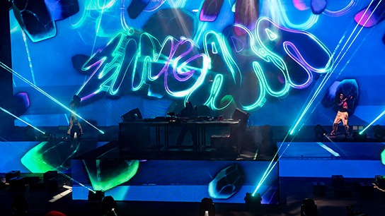 Zingara and Level Up combined forces to bring the Parallel Spirits tour to Red Rocks (Photos: Gerardo Federico)