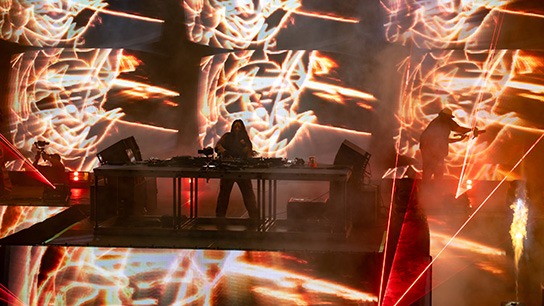 Zingara and Level Up combined forces to bring the Parallel Spirits tour to Red Rocks (Photos: Gerardo Federico)