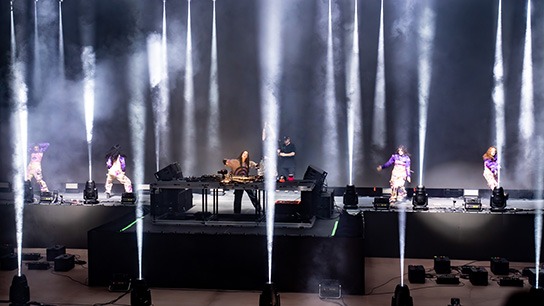 Zingara and Level Up combined forces to bring the Parallel Spirits tour to Red Rocks (Photos: Gerardo Federico)