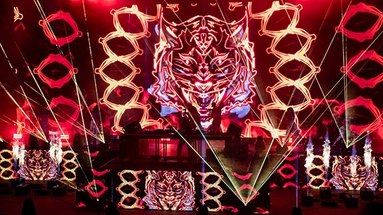 Zingara and Level Up combined forces to bring the Parallel Spirits tour to Red Rocks (Photos: Gerardo Federico)