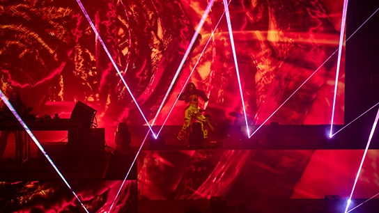 Zingara and Level Up combined forces to bring the Parallel Spirits tour to Red Rocks (Photos: Gerardo Federico)