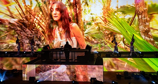 Zingara and Level Up combined forces to bring the Parallel Spirits tour to Red Rocks (Photos: Gerardo Federico)