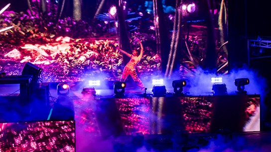 Zingara and Level Up combined forces to bring the Parallel Spirits tour to Red Rocks (Photos: Gerardo Federico)