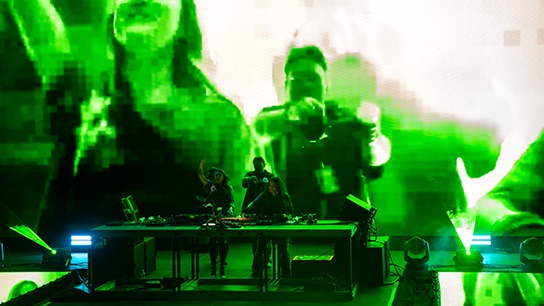 Zingara and Level Up combined forces to bring the Parallel Spirits tour to Red Rocks (Photos: Gerardo Federico)