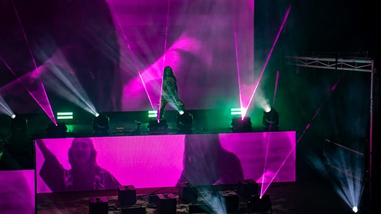 Zingara and Level Up combined forces to bring the Parallel Spirits tour to Red Rocks (Photos: Gerardo Federico)