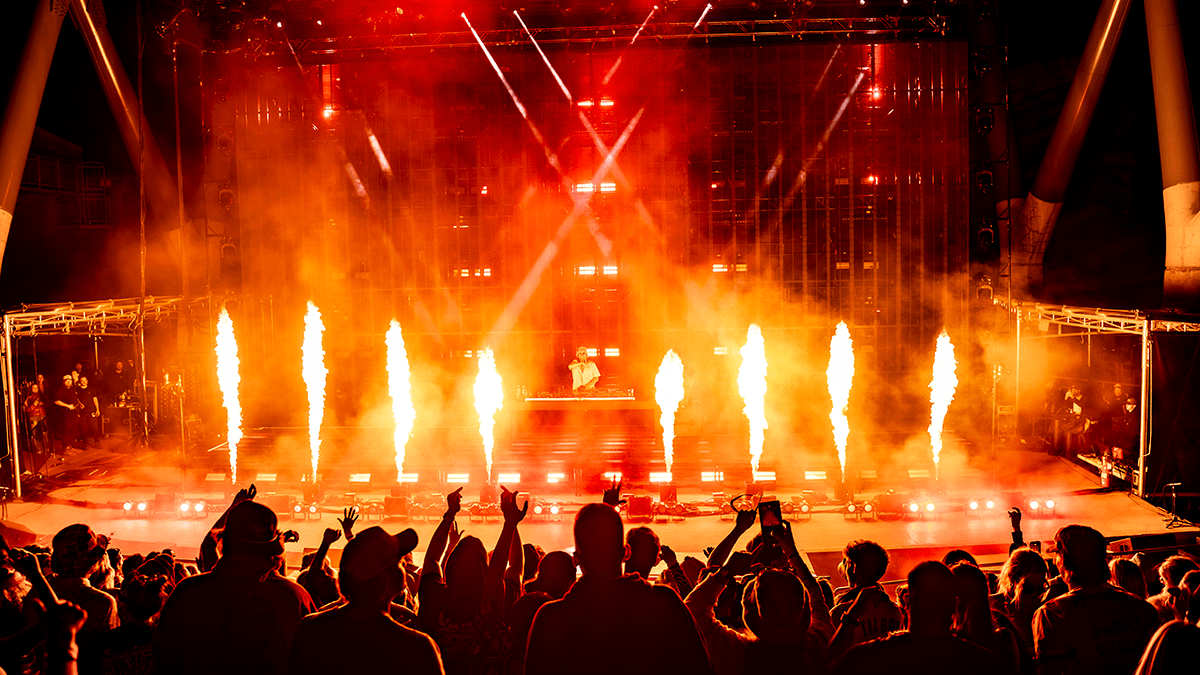 FISHER Turned Red Rocks Into a High-Altitude Dance Floor (Photos: Gerardo Federico)