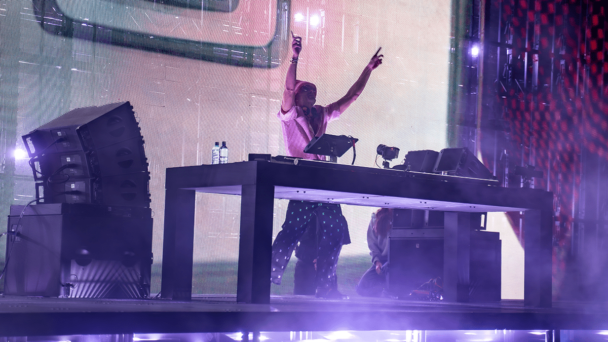 FISHER Turned Red Rocks Into a High-Altitude Dance Floor (Photos: Gerardo Federico)
