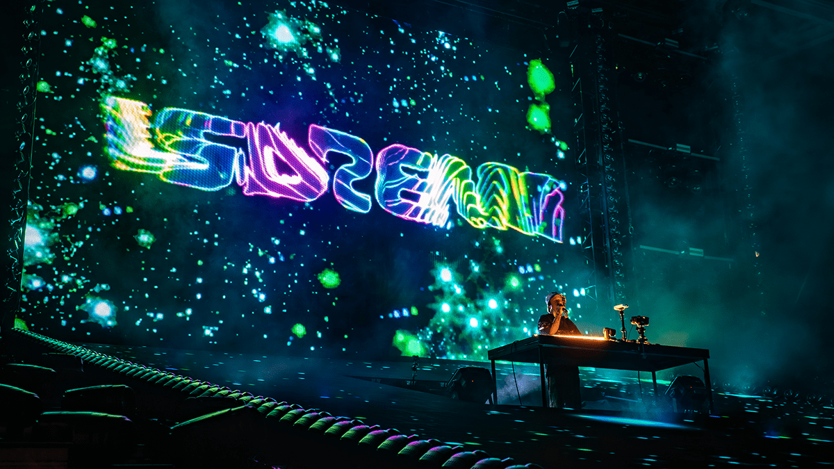 LSDREAM Turned Red Rocks Into a Bass-Filled Cosmic Playground (Photos: Gerardo Federico)