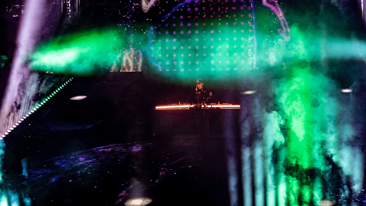 LSDREAM Turned Red Rocks Into a Bass-Filled Cosmic Playground (Photos: Gerardo Federico)