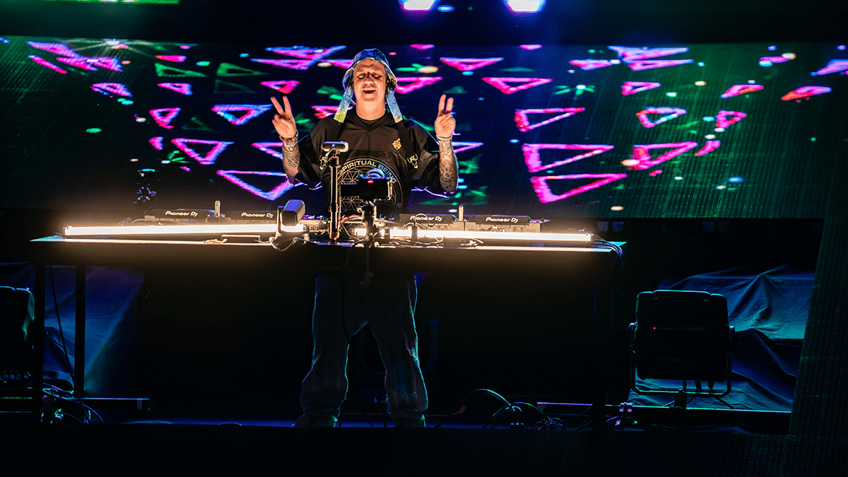 LSDREAM Turned Red Rocks Into a Bass-Filled Cosmic Playground (Photos: Gerardo Federico)