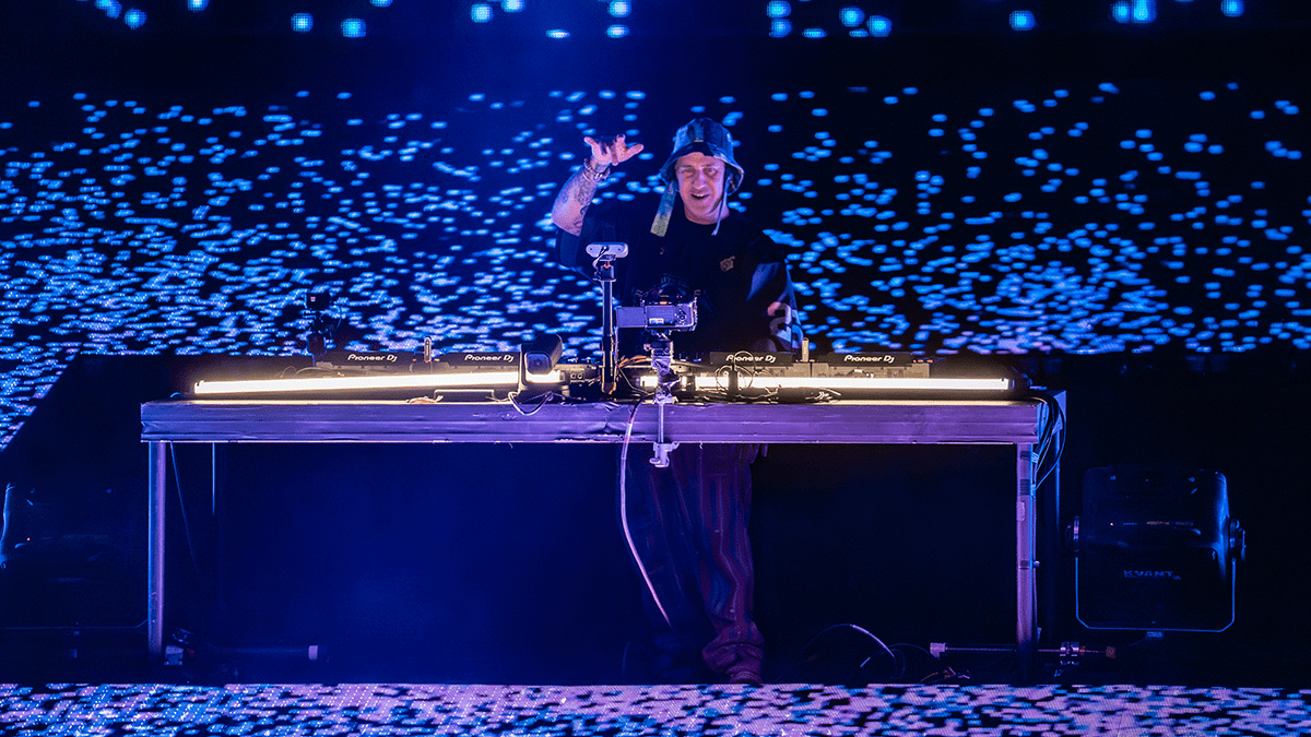 LSDREAM Turned Red Rocks Into a Bass-Filled Cosmic Playground (Photos: Gerardo Federico)