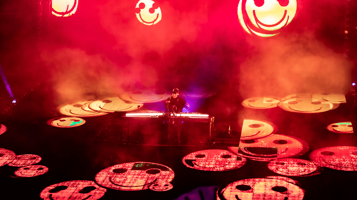 LSDREAM Turned Red Rocks Into a Bass-Filled Cosmic Playground (Photos: Gerardo Federico)