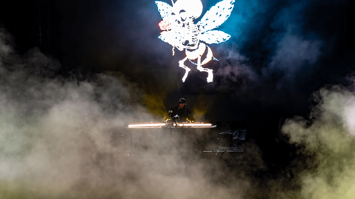LSDREAM Turned Red Rocks Into a Bass-Filled Cosmic Playground (Photos: Gerardo Federico)
