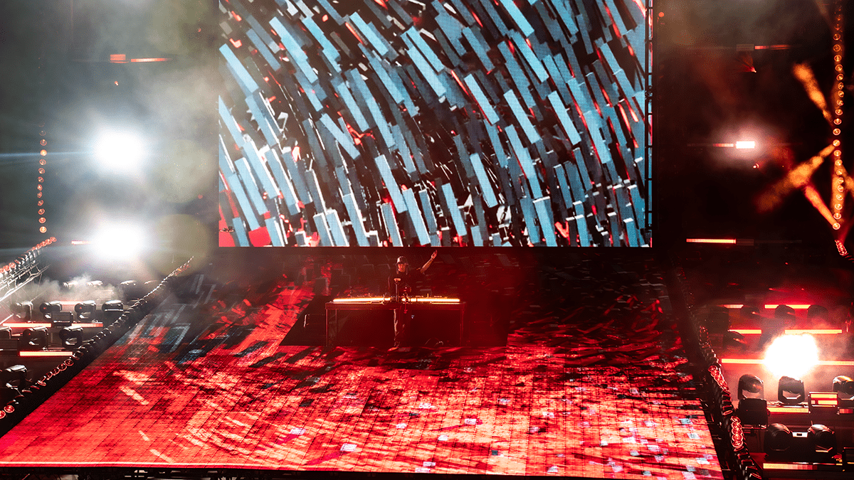 LSDREAM Turned Red Rocks Into a Bass-Filled Cosmic Playground (Photos: Gerardo Federico)