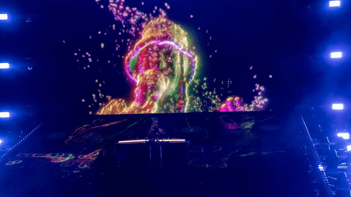 LSDREAM Turned Red Rocks Into a Bass-Filled Cosmic Playground (Photos: Gerardo Federico)