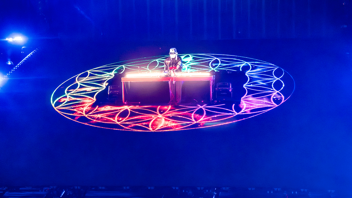 LSDREAM Turned Red Rocks Into a Bass-Filled Cosmic Playground (Photos: Gerardo Federico)