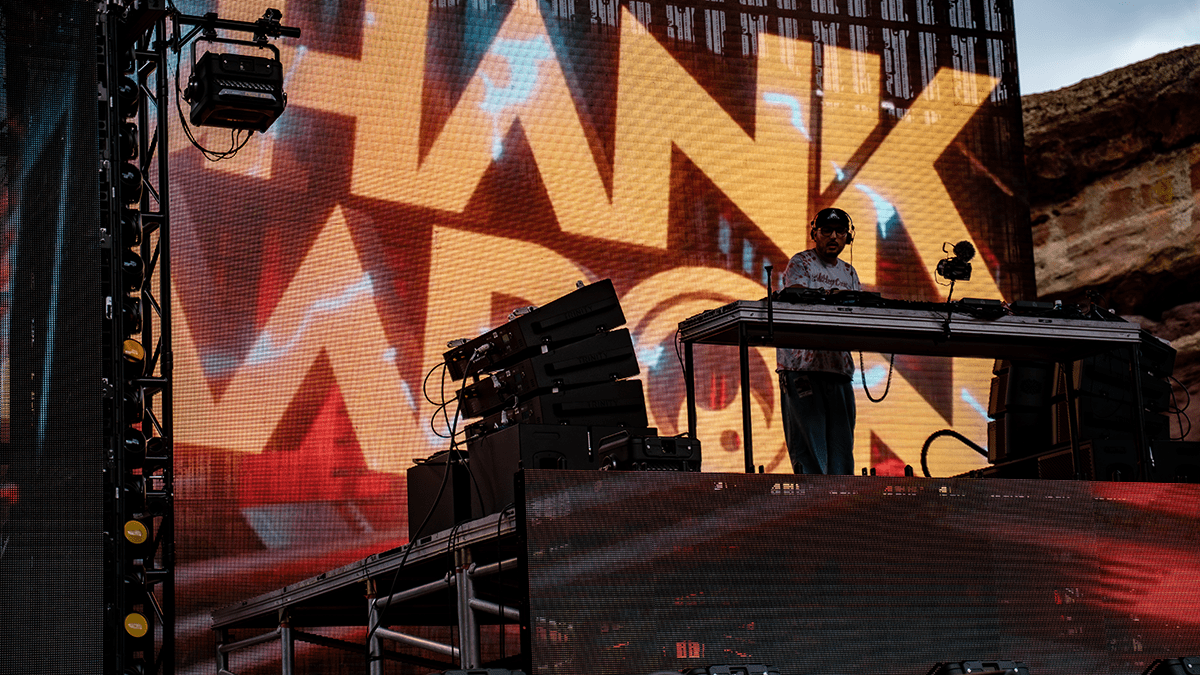 Wooli brought their unique briddim to Red Rocks last Sunday night (Photos: Gerardo Federico)