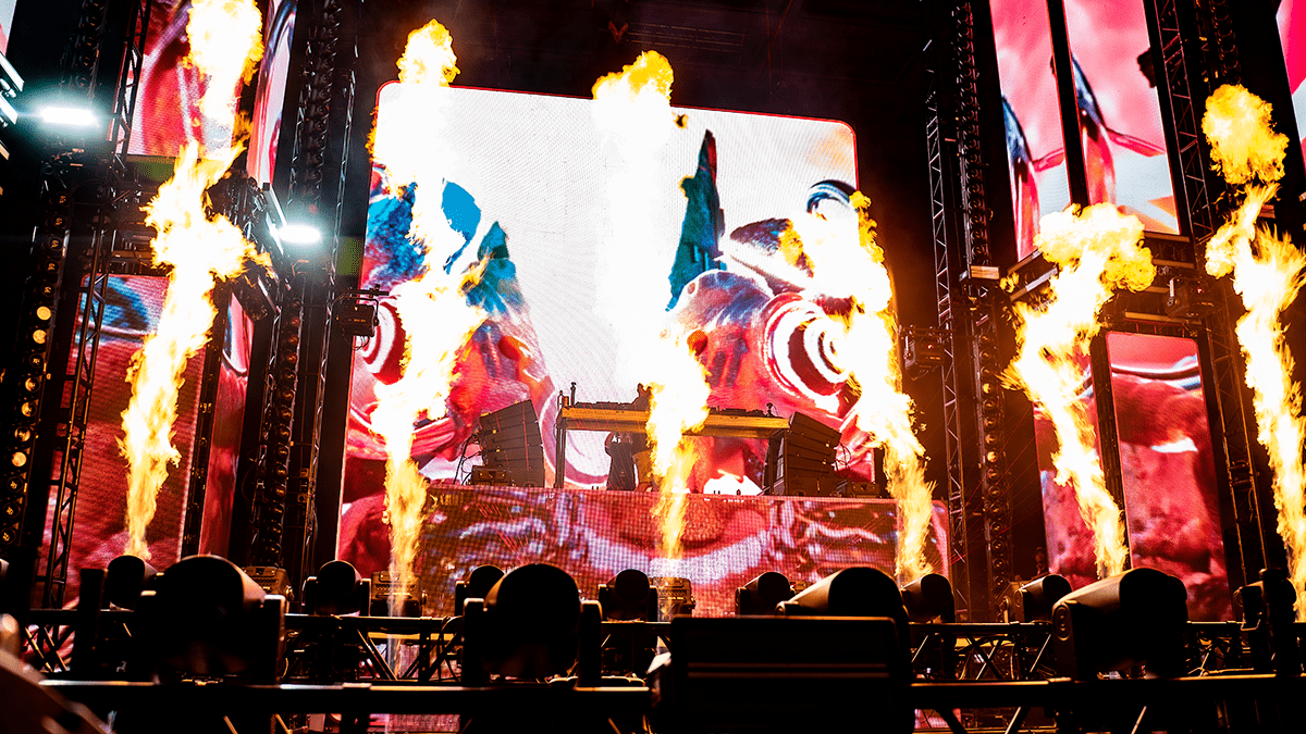 Wooli brought their unique briddim to Red Rocks last Sunday night (Photos: Gerardo Federico)