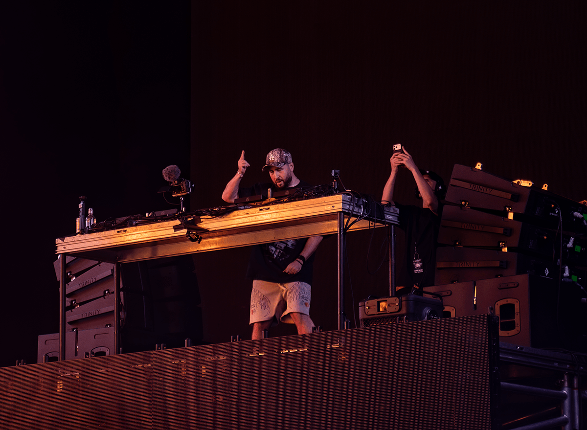 Wooli brought their unique briddim to Red Rocks last Sunday night (Photos: Gerardo Federico)