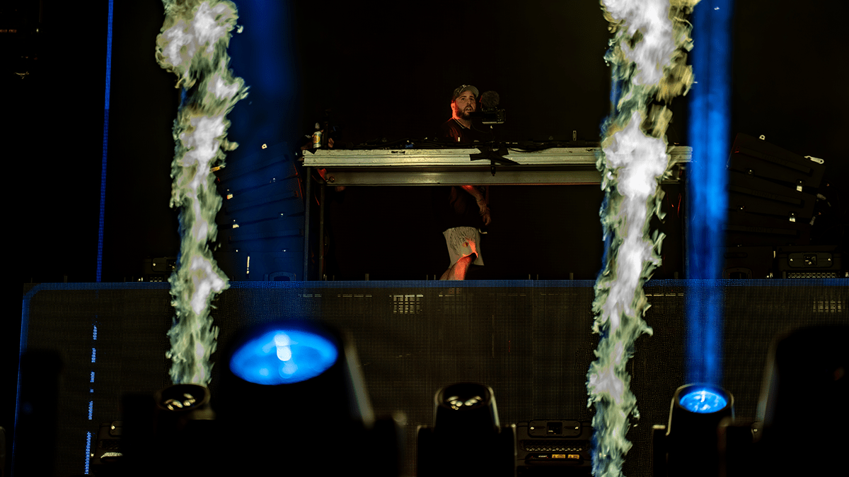 Wooli brought their unique briddim to Red Rocks last Sunday night (Photos: Gerardo Federico)