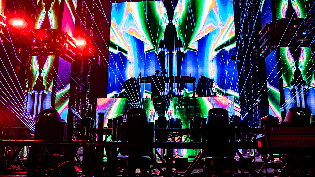 Wooli brought their unique briddim to Red Rocks last Sunday night (Photos: Gerardo Federico)