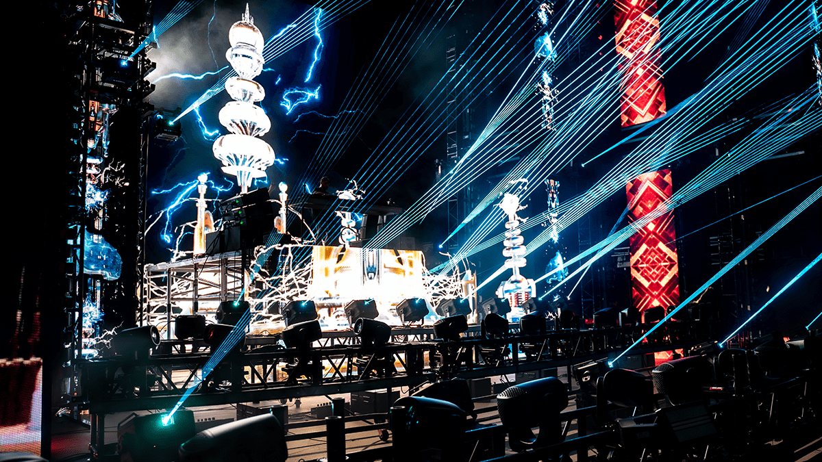 Wooli brought their unique briddim to Red Rocks last Sunday night (Photos: Gerardo Federico)