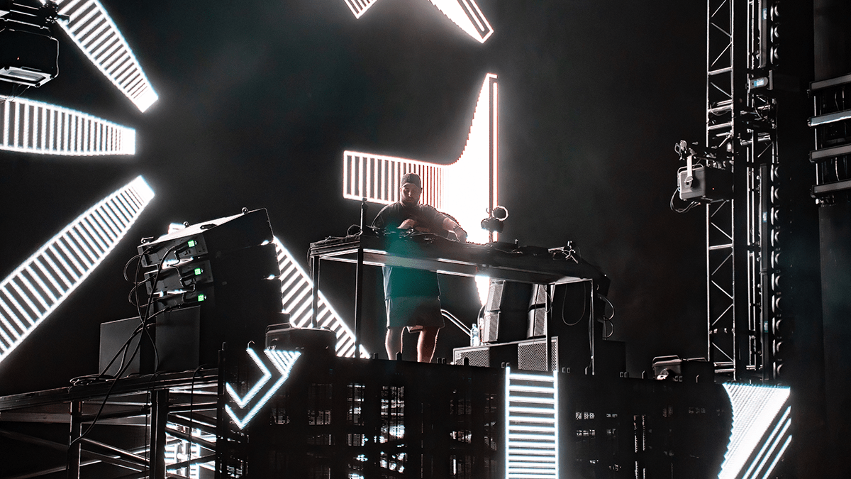 Wooli brought their unique briddim to Red Rocks last Sunday night (Photos: Gerardo Federico)