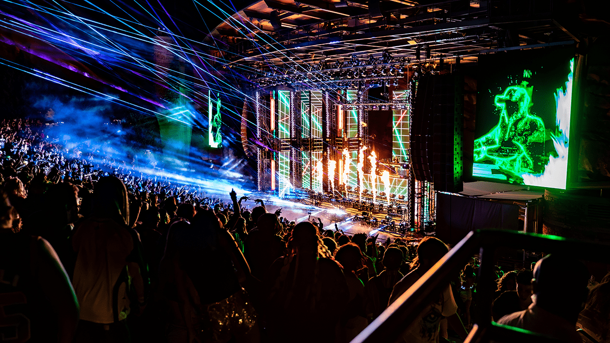 Wooli brought their unique briddim to Red Rocks last Sunday night (Photos: Gerardo Federico)