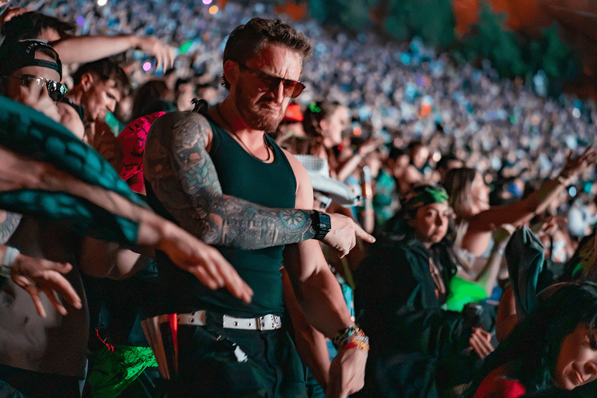 Wooli brought their unique briddim to Red Rocks last Sunday night (Photos: Gerardo Federico)