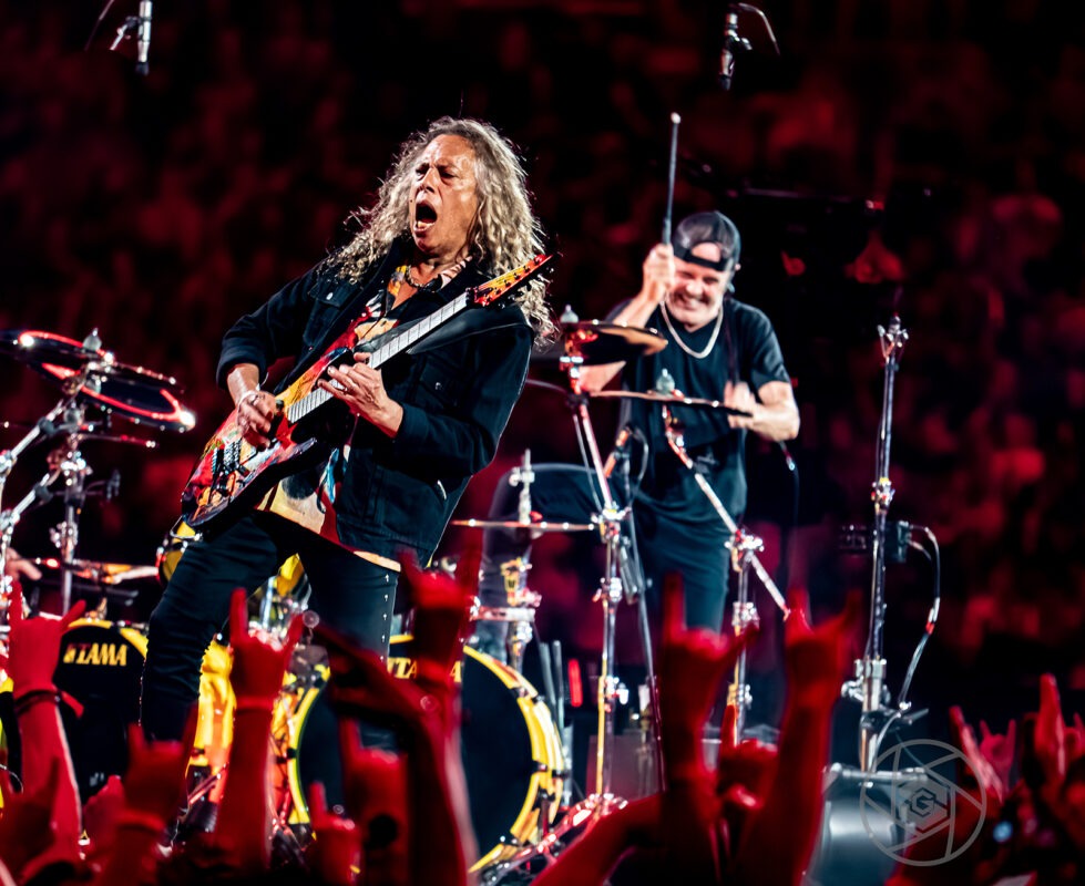 Kirk Hammett & Lars Ulrich of Metallica