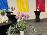 a Romanian Wine Tasting and Art Show featuring James Allen Holmes at Venture X Greenwood Village