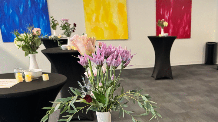 Wine, Color, and Cultural Bridges: James Allen Holmes’ Abstract Art Shines at Venture X Greenwood Village