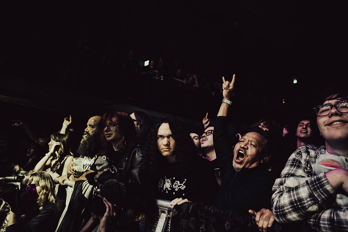 Boris annihilated The Gothic Theatre last Thursday (Photo: Béla Kershisnik)