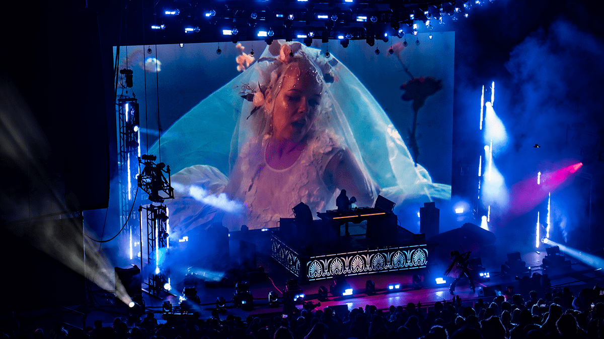 Seven Lions blew his performance out of the park, surprising crowds with his mix of styles, shared performance, and beautiful visuals. (Photos: Gerardo Federico)