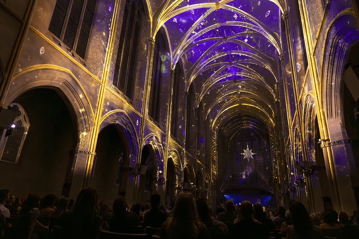 On June 11, CELESTIA made its world premiere at St John's Cathedral in Denver (Photos: Zack Hartman)