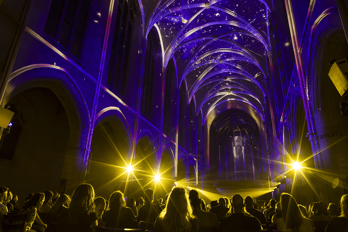 On June 11, CELESTIA made its world premiere at St John's Cathedral in Denver (Photos: Zack Hartman)