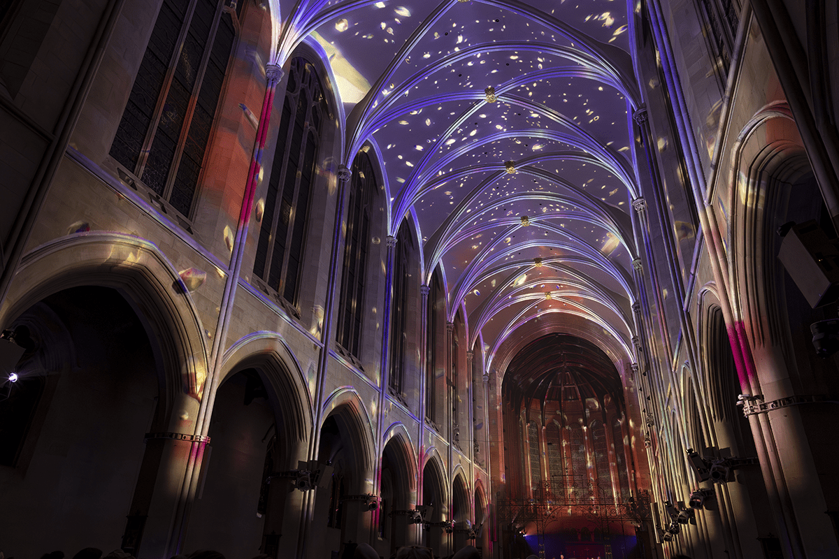 On June 11, CELESTIA made its world premiere at St John's Cathedral in Denver (Photos: Zack Hartman)