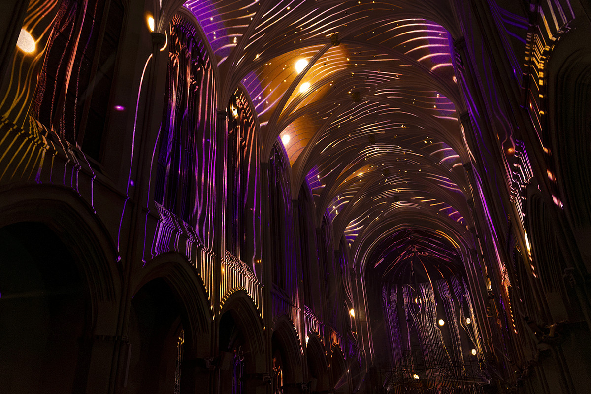 On June 11, CELESTIA made its world premiere at St John's Cathedral in Denver (Photos: Zack Hartman)