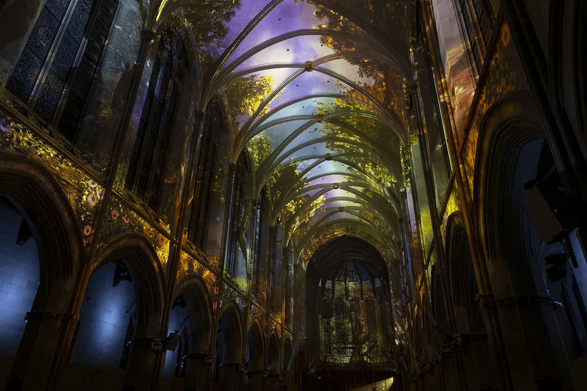 On June 11, CELESTIA made its world premiere at St John's Cathedral in Denver (Photos: Zack Hartman)