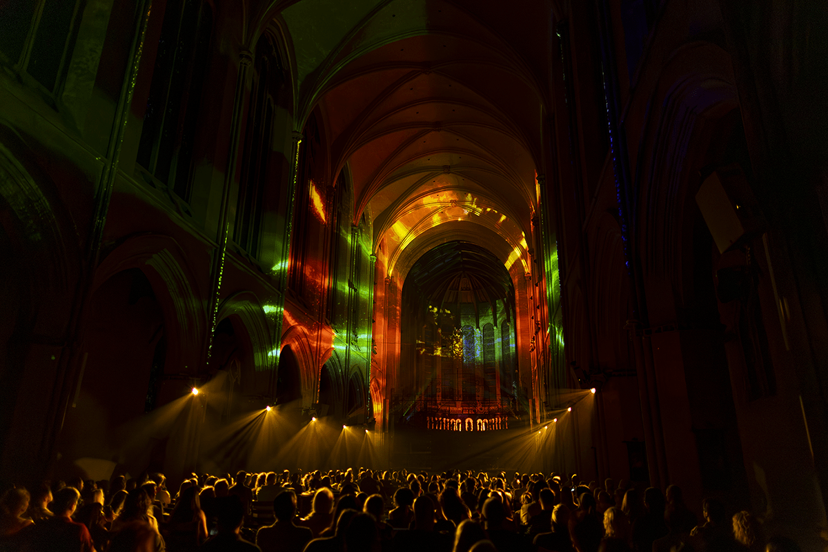 On June 11, CELESTIA made its world premiere at St John's Cathedral in Denver (Photos: Zack Hartman)