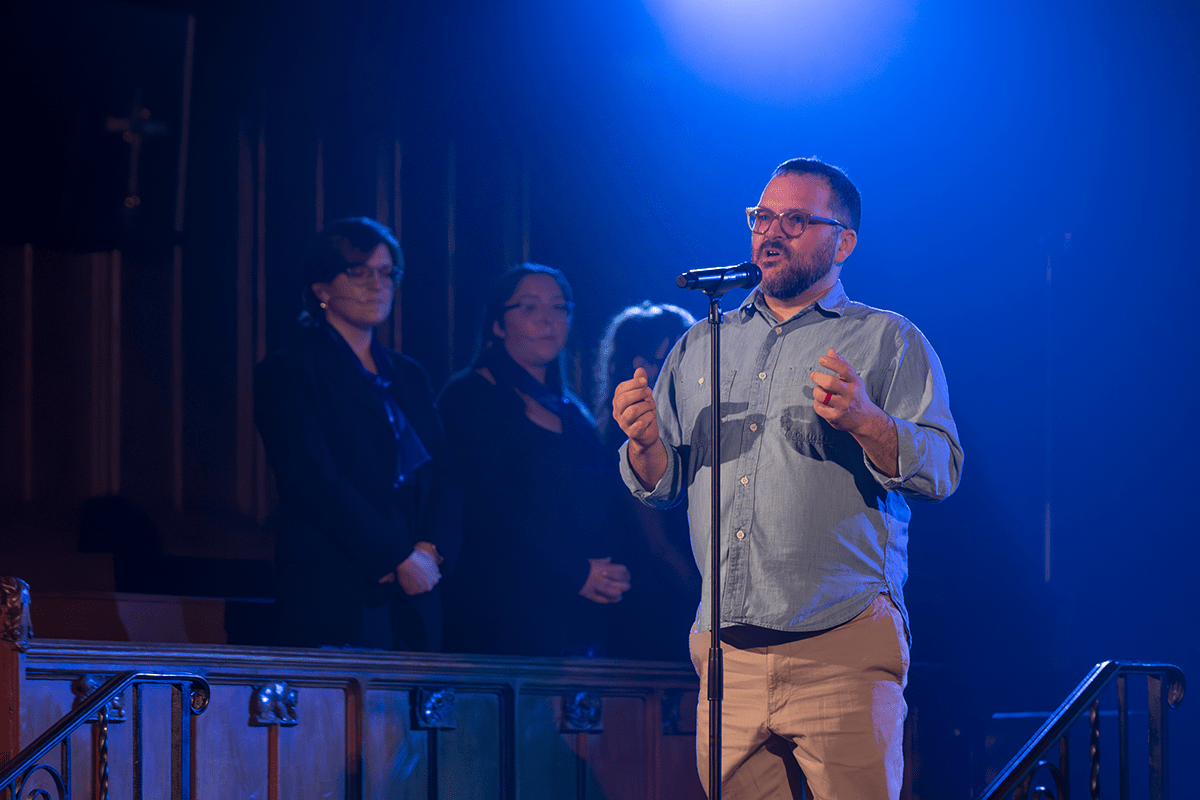 On June 11, CELESTIA made its world premiere at St John's Cathedral in Denver (Photos: Zack Hartman)