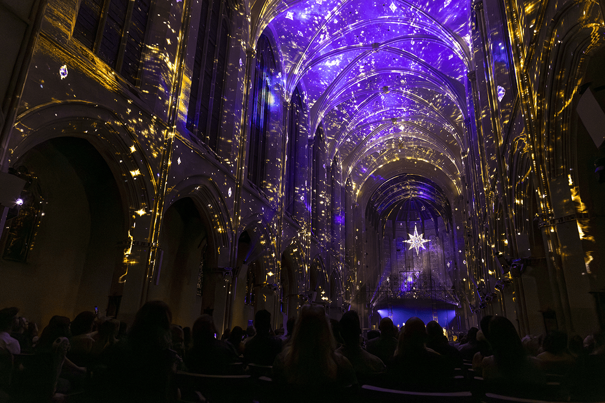 On June 11, CELESTIA made its world premiere at St John's Cathedral in Denver (Photos: Zack Hartman)