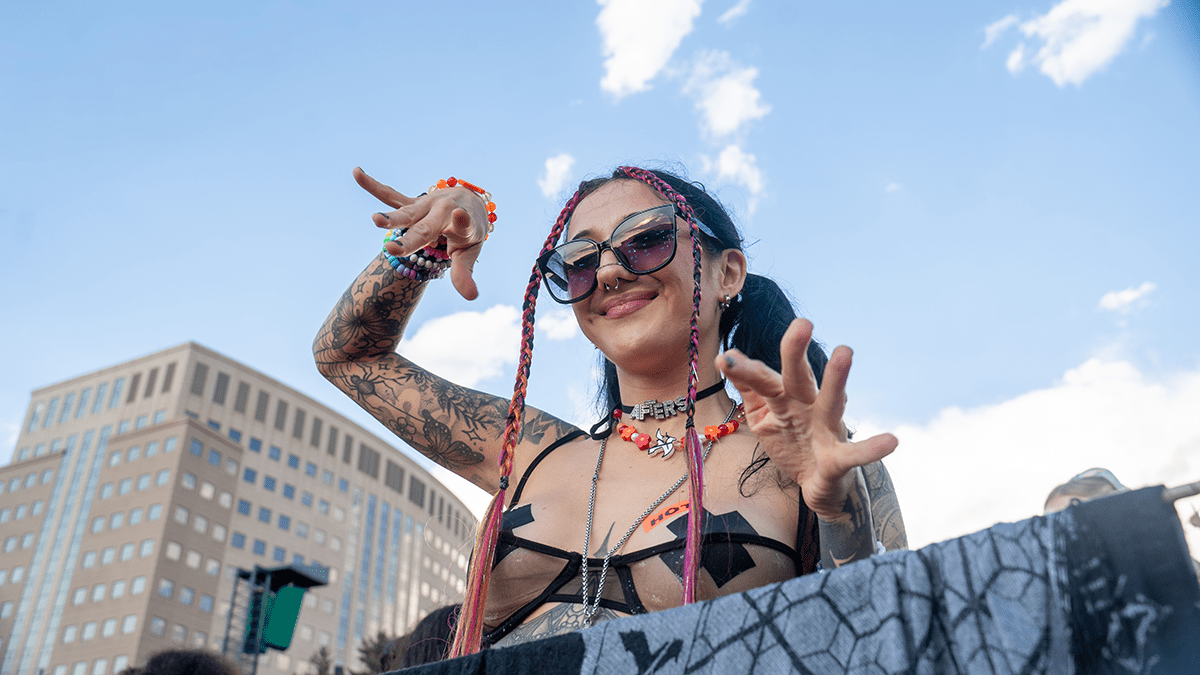 From start to finish Excision brought out the feral energy that needed its release. (Photos: Gerardo Federico)