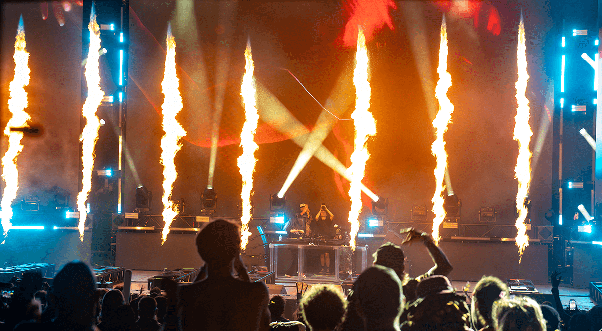 From start to finish Excision brought out the feral energy that needed its release. (Photos: Gerardo Federico)