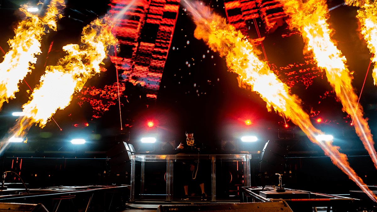 From start to finish Excision brought out the feral energy that needed its release. (Photos: Gerardo Federico)