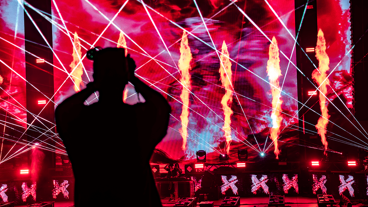 From start to finish Excision brought out the feral energy that needed its release. (Photos: Gerardo Federico)